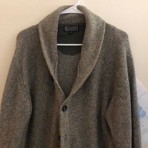 Knitted Sweater-Cardigan